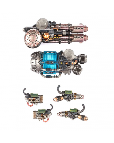 Armes de Dreadnought Saturnine – Configuration Chiron