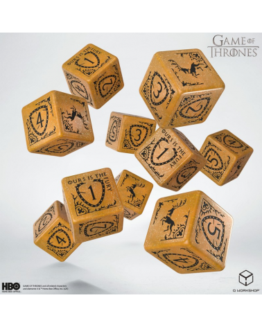 Game of Thrones - Baratheon 10xD6 Dice Set.