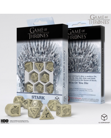 Game of Thrones. Stark Dice Set.