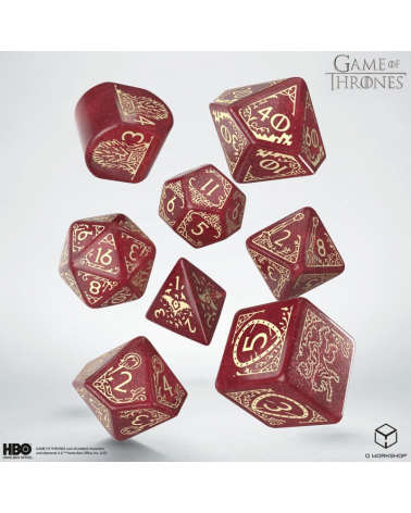 Game of Thrones - Lannister Dice Set