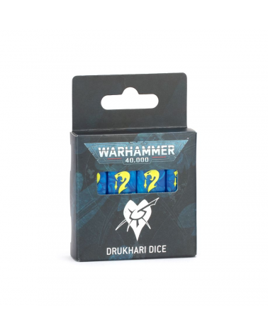 WARHAMMER 40000: DRUKHARI DICE SET