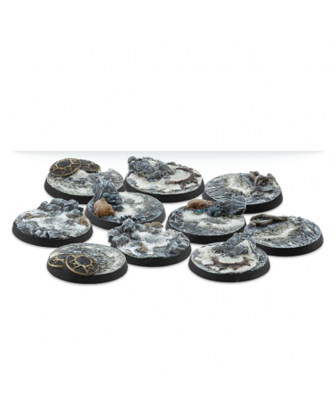 Warcrow - 30mm Northern Tribes Scenery Bases, Alpha Series