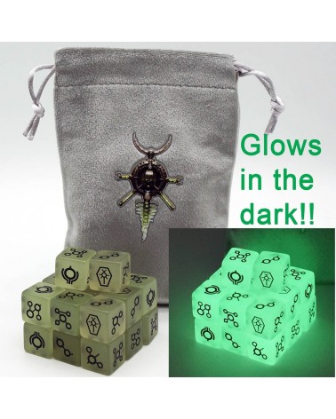 Necrons dice (x20)