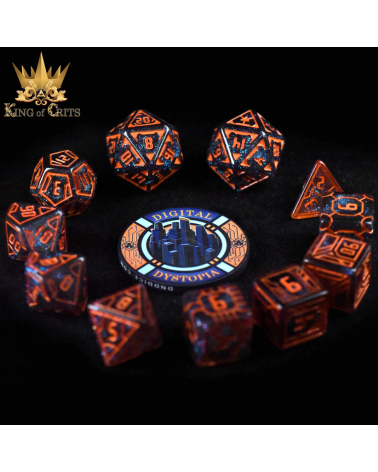 Digital Dystopia - 11 Dice Set
