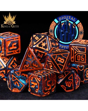 Digital Dystopia - 11 Dice Set