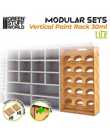 Présentoir de peinture vertical 30ml - LITE / Vertical Paint Organizer 30ml - LITE