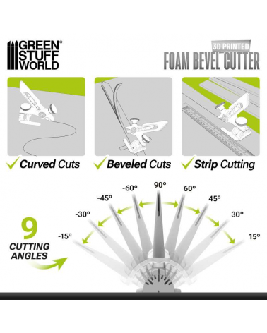 Outil pour decoupe d'angle / Foam Bevel Cutter