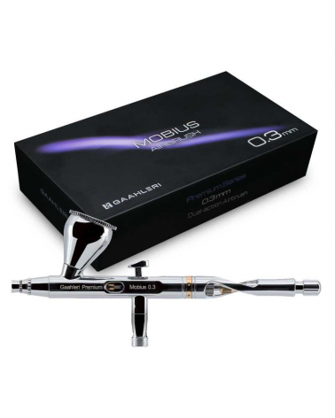 Aérographe Mobius GHPM Premium Series 0,3 mm / Premium Series GHPM-Mobius Airbrush 0.3mm