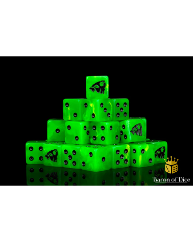 Bubonic Rats Dice Square Corner