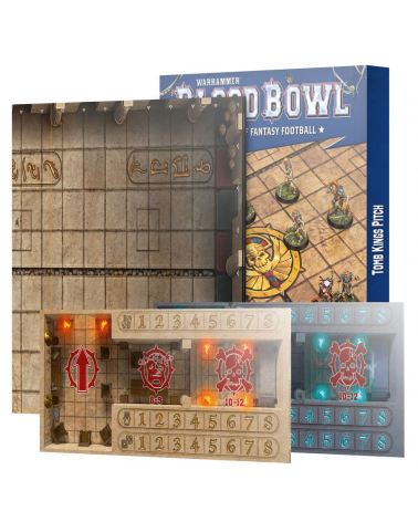 B/BOWL: TOMB KINGS TEAM PITCH & DUGOUTS