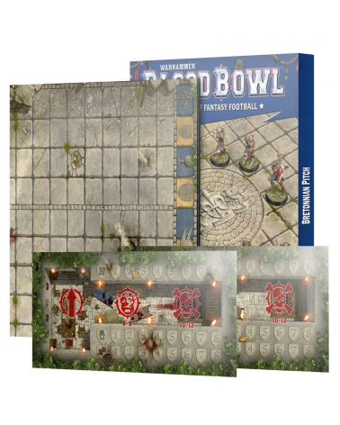 B/BOWL: BRETONNIAN TEAM PITCH & DUGOUTS
