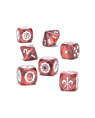 BLOOD BOWL: BRETONNIAN TEAM DICE SET