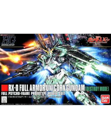 High Grade - Gundam - Full Armor Unicorn (Destroy Mode)