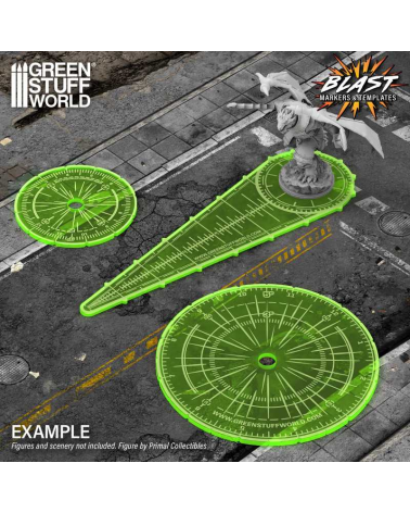 Blast Markers and Templates - Fluor Green