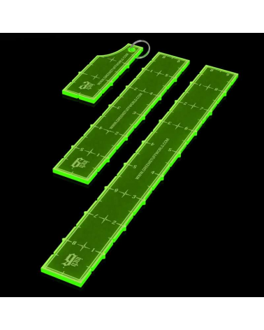 3-6-9 Combat Ruler Pack – Fluor Green