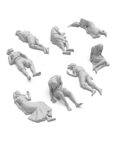 Dead Human Corpses 1:48