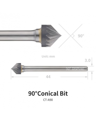 90° Cone Shaped Bur - DSPIAE