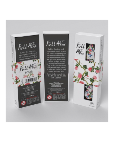 Set de Dés Full Art - Roses
