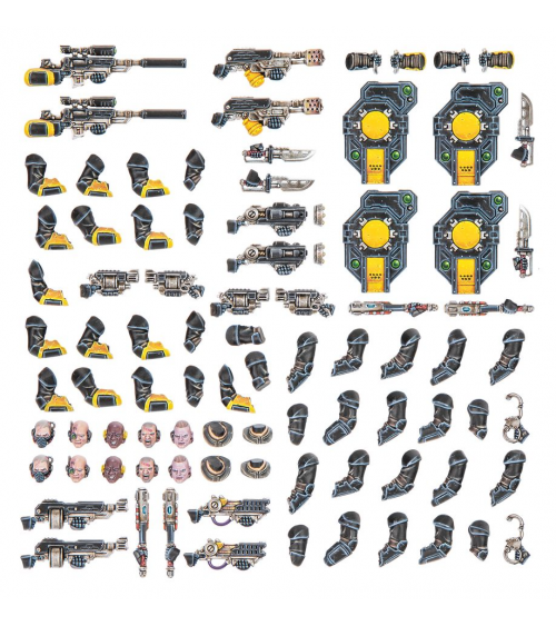 NECROMUNDA: ENFORCER WEAPONS & UPGRADES