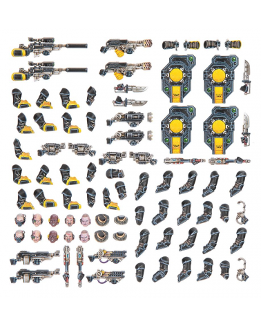 NECROMUNDA: ENFORCER WEAPONS & UPGRADES
