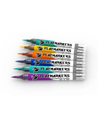 PLAYMARKERS SET - CLOTHES & ORNAMENTS (6 ref.)