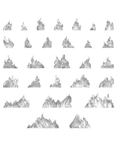 Small Fire Flames 1:48-1:35