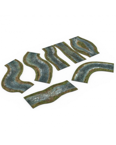 2D Modular rivers set – spring
