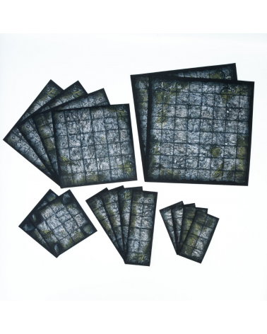 Caves and dark dungeons – modular RPG map