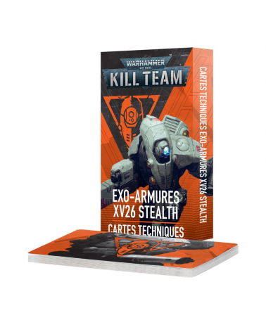 Kill Team: Exo-armures XV26 Stealth – Cartes Techniques