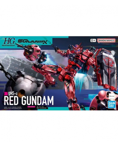 High Grade - Red Gundam - Gundam : GQuuuuuuX
