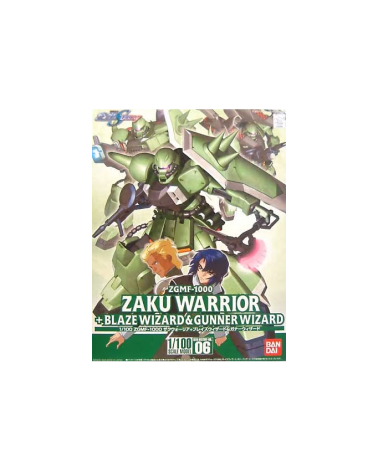 copy of Reborn 100 - Gundam - Zaku Warrior + Blaze & Gunner