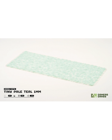 Tiny Pale Teal 1mm