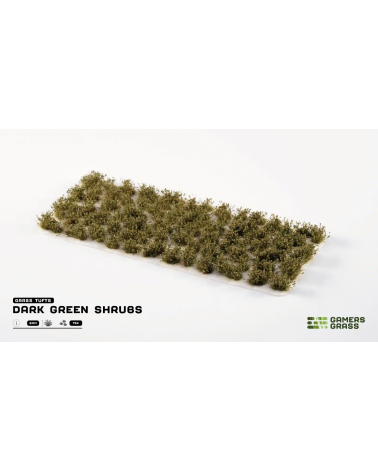 Dark Green Shrubs