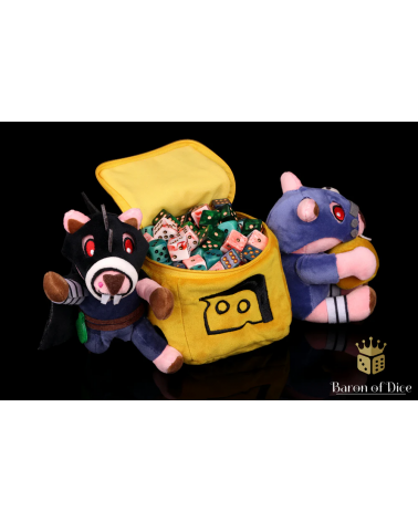 Cheese Thieves | Plushie Dice Bag