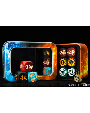 FAB Compatible Dice Set - Set of 12