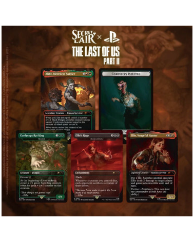 MTG - Secret Lair - Last of us Part 2