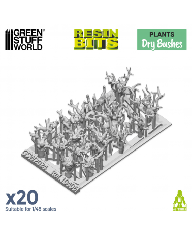Arbustes Secs / Dry Bushes 1:48