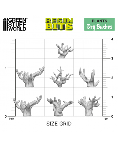 Arbustes Secs / Dry Bushes 1:48