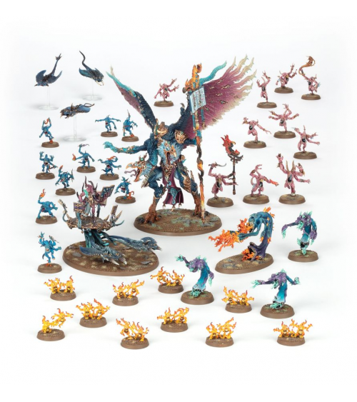 DISCIPLES OF TZEENTCH: CAVALCADE DU FEU MAUDIT