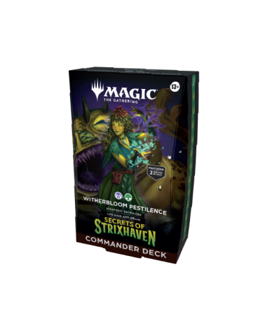 MTG - Secrets of Strixhaven Commander Deck - WITHERBLOOM PESTILENCE- FR