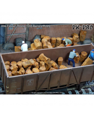 Juweela - Old Barrels Rusty (1:45/48 Magnetic) (20x)