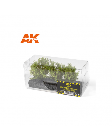 AK - Light Green Bushes 4-6Cm 1:35 / 75-mm / 90-mm