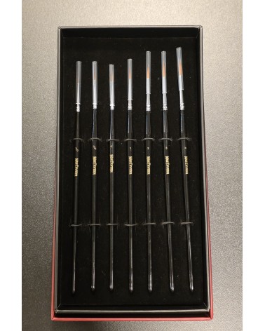 7x pinceaux de détail - Set de Pinceaux War-Tavern