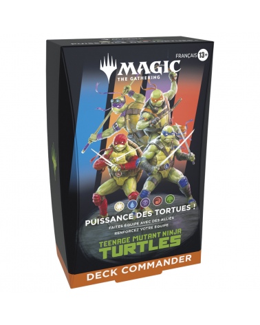 MTG - Teenage Mutant Ninja Turtles Commander Deck (FR)