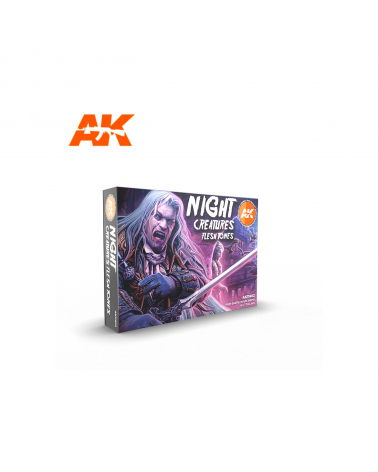 AK - Night Creatures Flesh Tones Set (3rd Generation) (6x17mL)