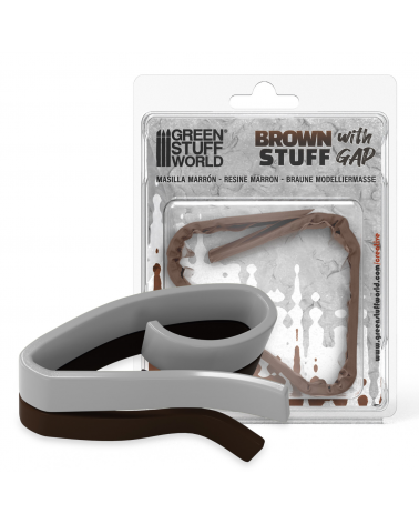 Brown Stuff Tape 12 inches WITH GAP
