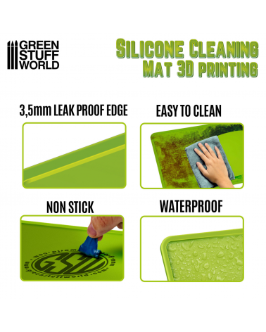 Tapis de Nettoyage / Silicone Cleaning Mat 410x310mm