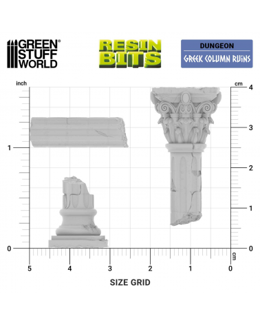 Ruines de colonnes grecques / Greek Column Ruins 1:48-1:35