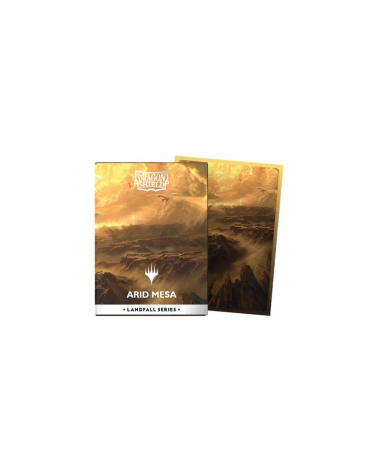 Dragon Shield Standard size License Sleeves - Landfall Series - Arid Mesa (100 Sleeves)