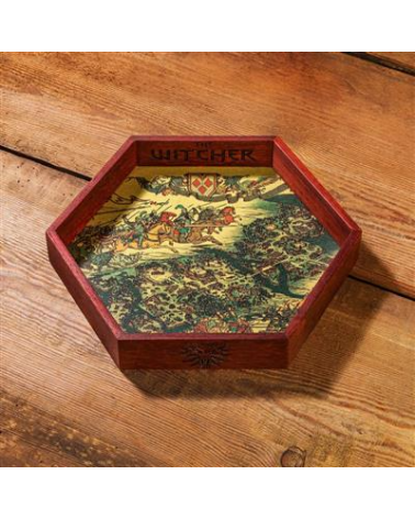 The Witcher Wooden Dice Tray